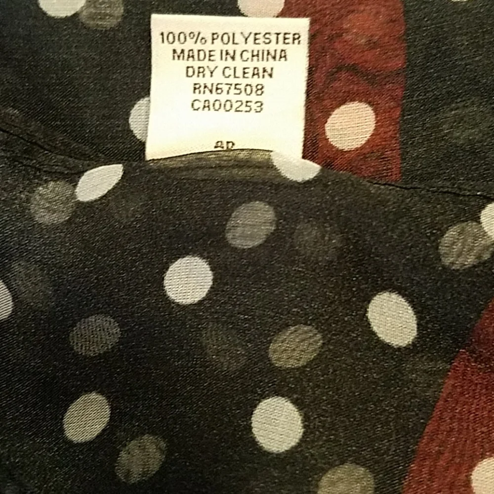 Anne Klein Sheer Long‎ Scarf Bundle Colorful Striped Polka Dot Prints
